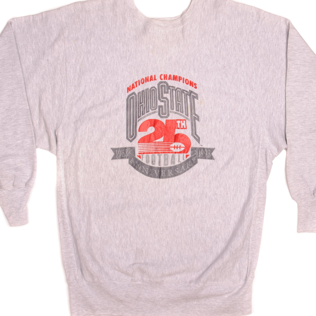Vintage s Champion Ohio State University Sweatshirt L Crest