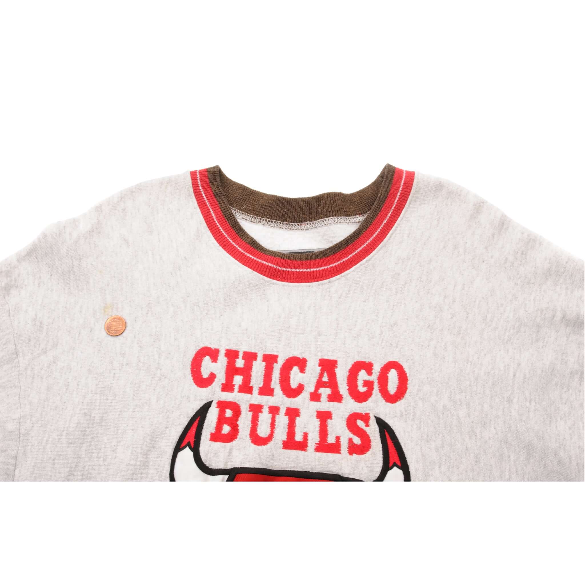 NBA, Shirts, Vintage Chicago Bulls Short Sleeve Hoodie Size M