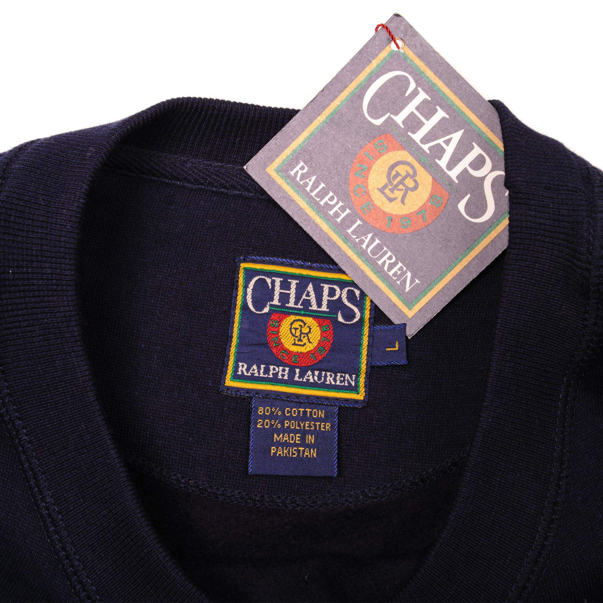 Vintage Label Tag Chaps Ralph Lauren