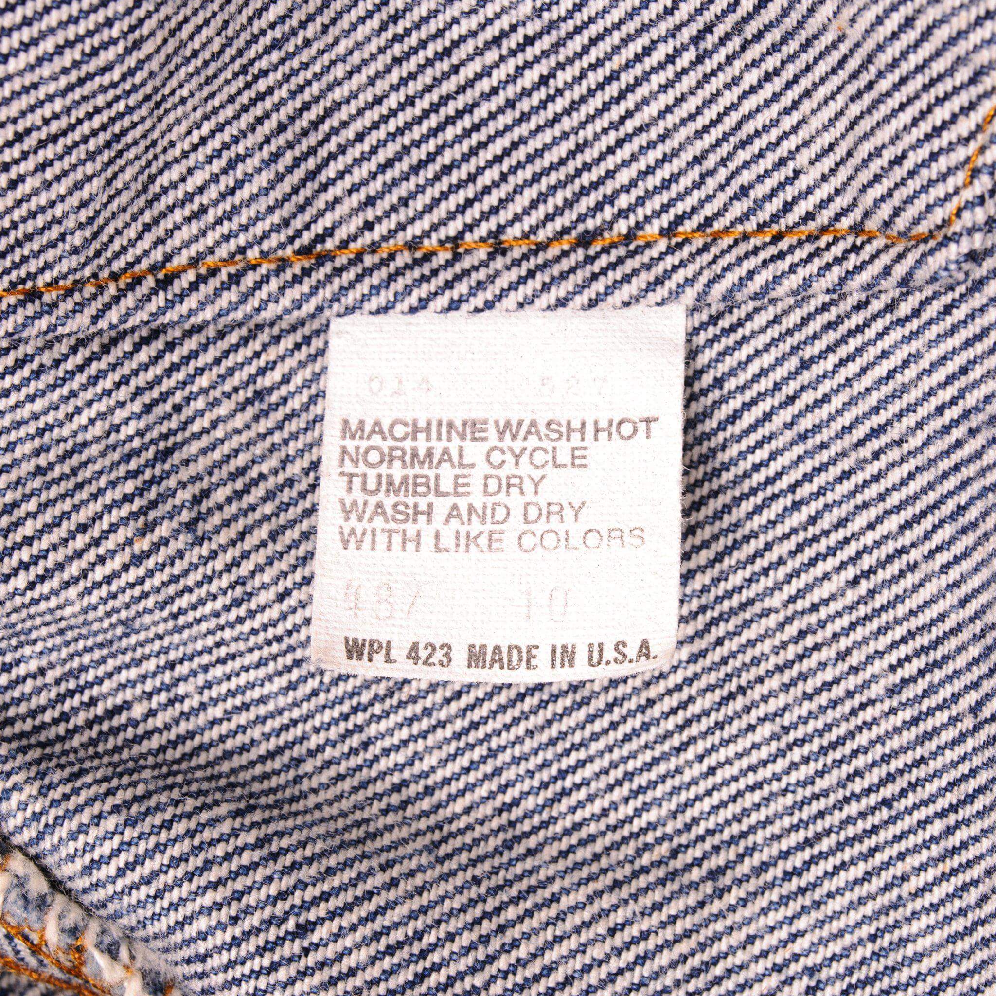 Vintage Label Tag Levi's Jacket