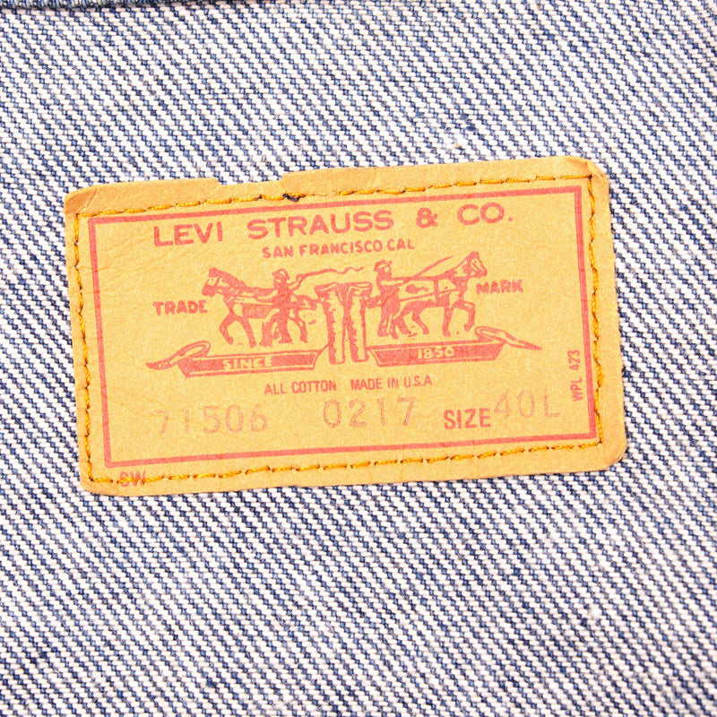 Vintage Label Tag Levi's Jacket