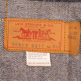 Vintage Label Tag Levi's Jacket 1971-Mid 1980s