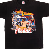 Vintage Harley Davidson The best Way To See Florida Tee Shirt 1983 Size Large Made In USA.