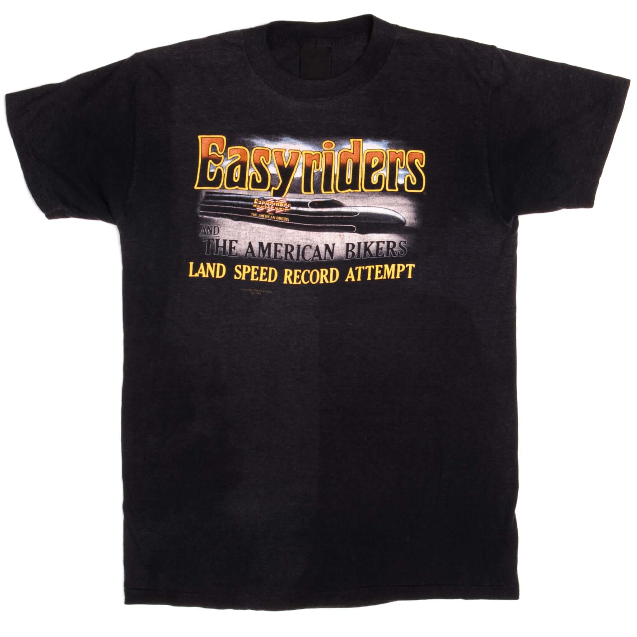 Vintage Easyriders Tee Shirt 1989 Size Medium Made In USA With Single Stitch Sleeves.