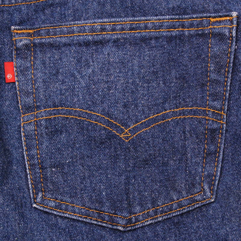 VINTAGE LEVIS 501 JEANS INDIGO SIZE W33 L28.5 1988-1993 MADE IN USA
