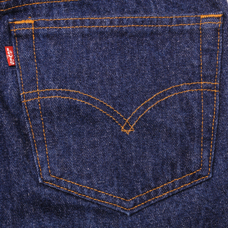 VINTAGE LEVIS 501 JEANS INDIGO SIZE W31 L30 MADE IN USA