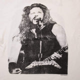 復古金屬色 T 卹 1990 大尺碼