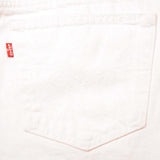 VINTAGE LEVIS 501 JEANS WHITE SIZE W33 L35 1988-1993 MADE IN USA