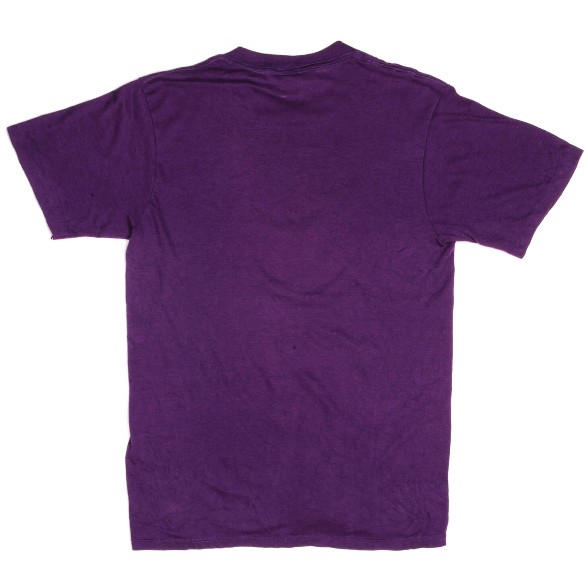 Vintage Los Angeles Lakers Tee Shirt Size Small Made In USA With Single Stitch Sleeves.