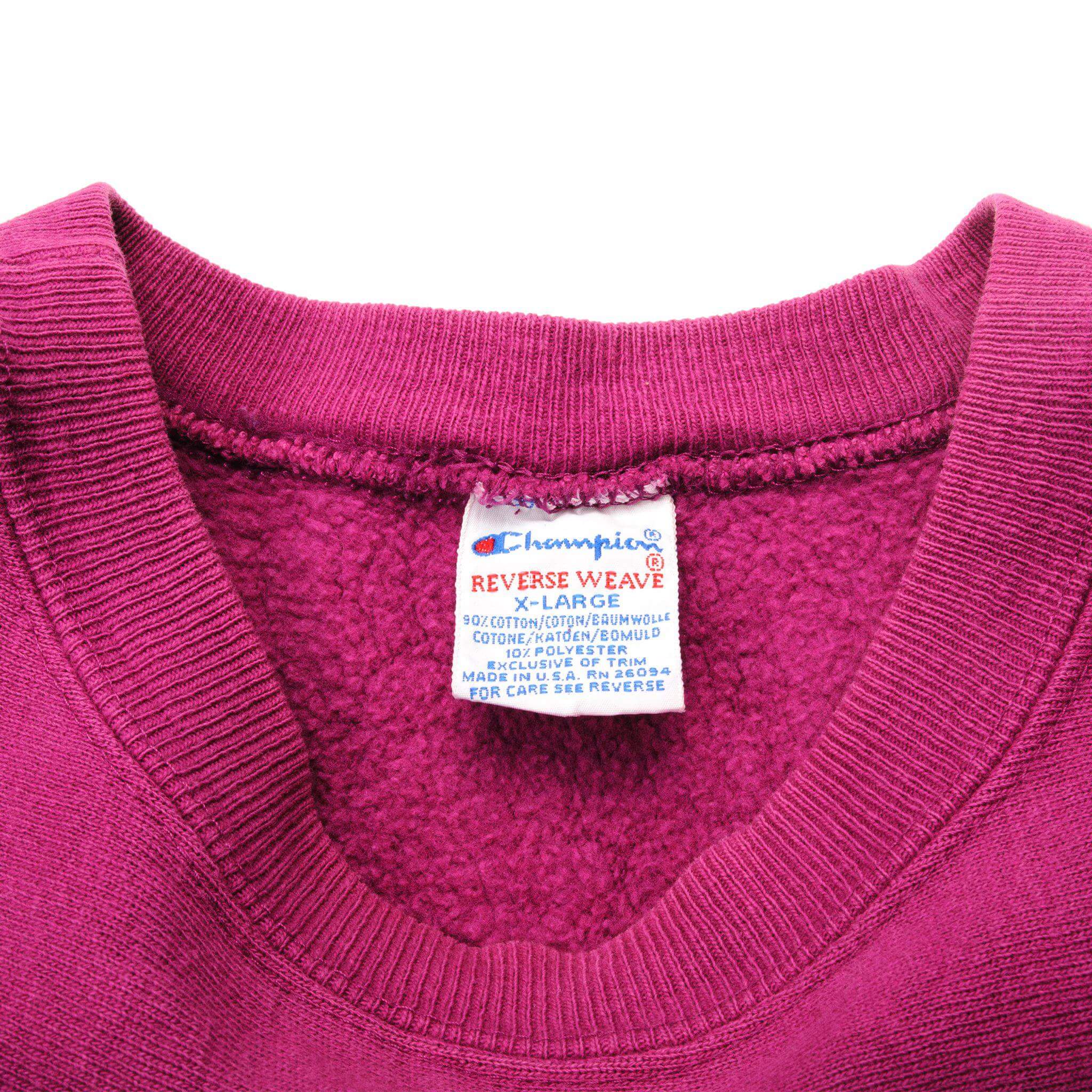 VINTAGE CHAMPION REVERSE WEAVE SWEATSHIRT EARLY 1980S-1990 LARGE MADE USA