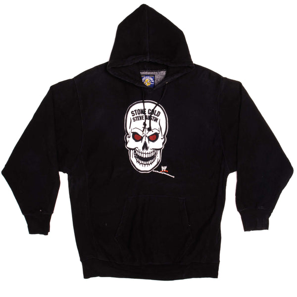 Vintage WWF Stone Cold Steve Austin Hoodie 90s Size XLarge.