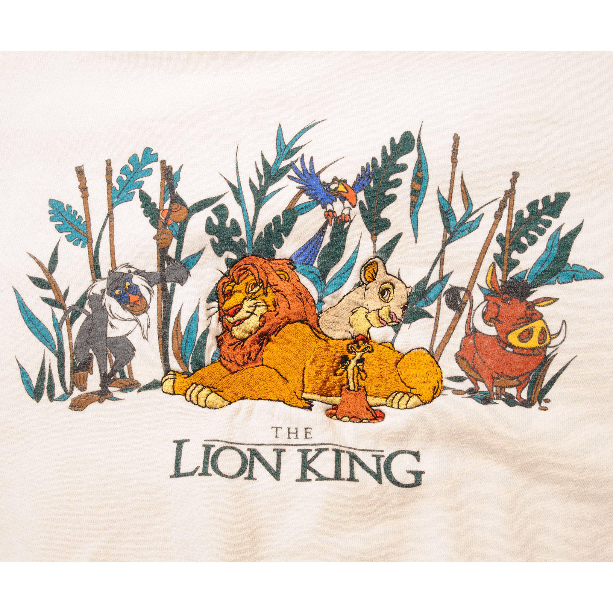 VINTAGE DISNEY THE LION KING SWEATSHIRT 1990S SIZE MEDIUM MADE IN USA