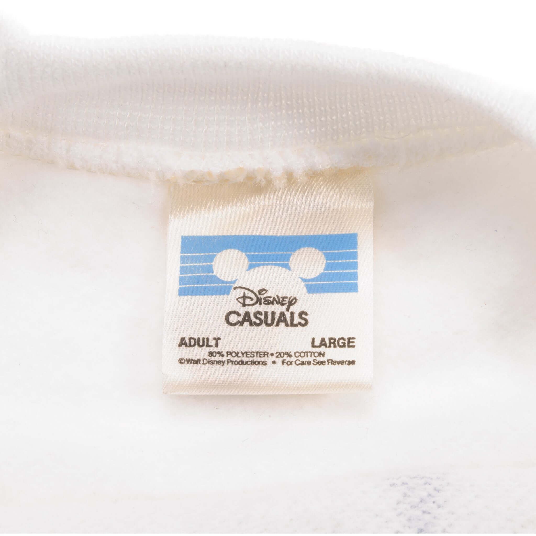 VINTAGE DISNEYLAND 30TH YEAR SWEATSHIRT 1985 SIZE LARGE MADE IN USA DEADSTOCK