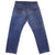 Beautiful Indigo Levis 501 Jeans 1990s Made in USA with a dark blue wash, a nice contrast of medium and dark blue and some light whiskers.  Size on Tag 36X32  ACTUAL SIZE 35X29  Back Button #524