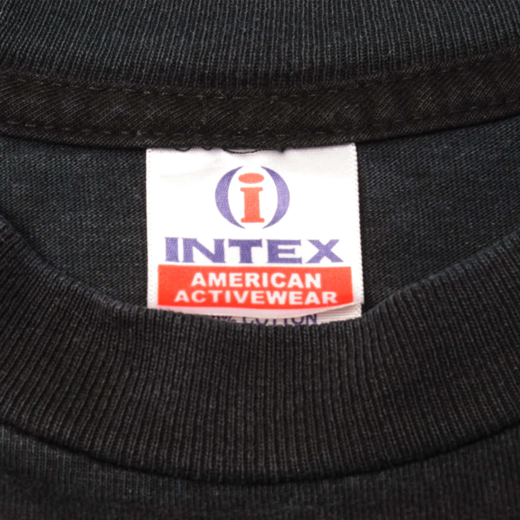 Vintage Label Tag Intex American Activewear