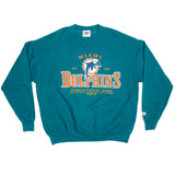Vintage NFL Miami Dolphins Lee Sport Sweatshirt 1989 Size XLarge Made In USA.