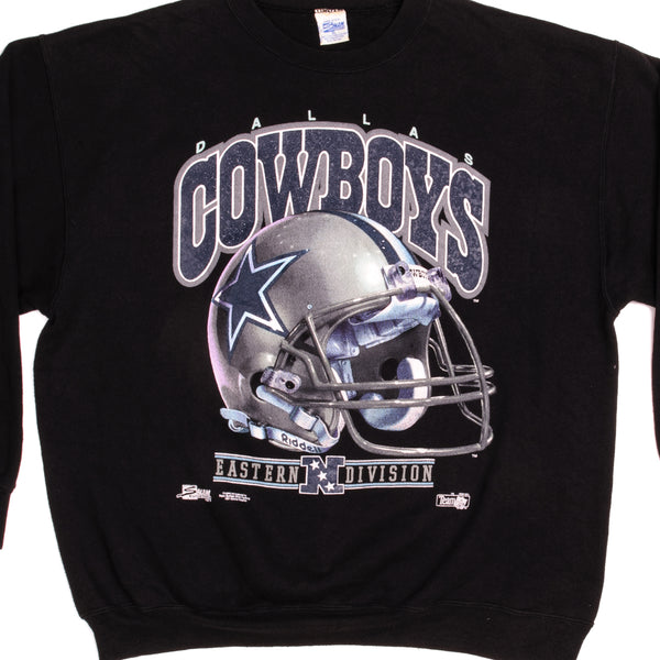 Vintage NFL Dallas Cowboys Eastern Division Salem Sportswear Sweatshirt 1991 Size XLarge Made In USA.
