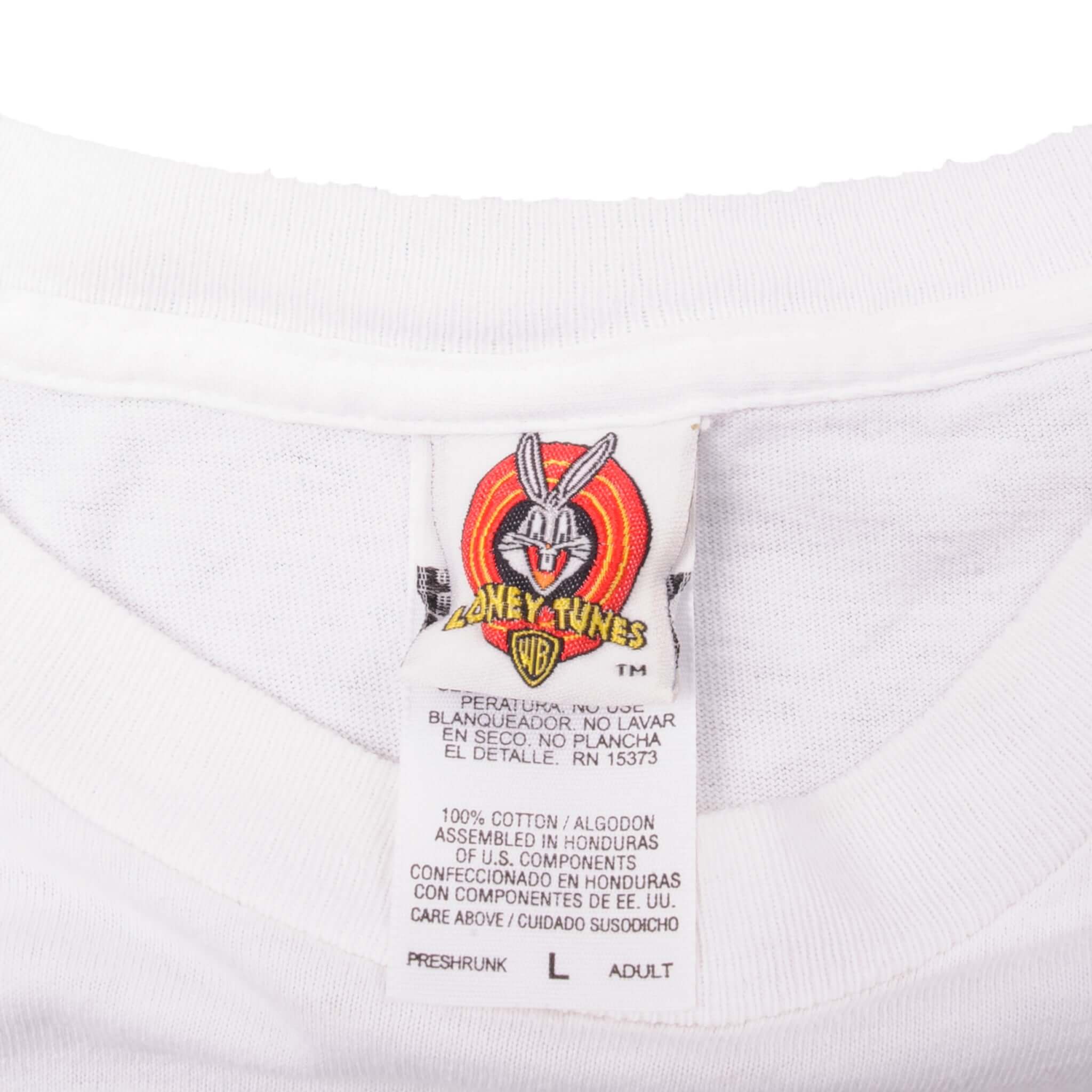 Vintage Looney Tunes Tweety All Over Print Tee Shirt 1997 Size Large