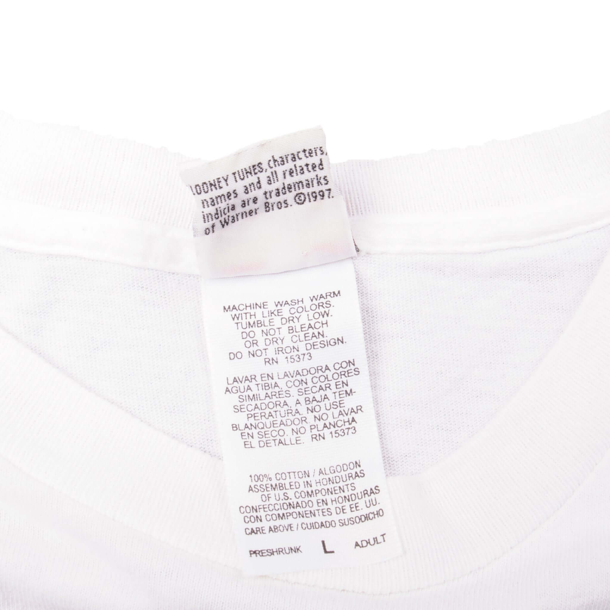 Vintage Looney Tunes Tweety All Over Print Tee Shirt 1997 Size Large
