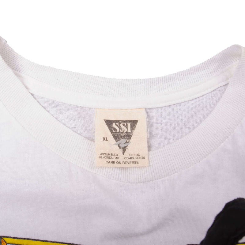 VINTAGE TAZ LOONEY TUNES  TEE SHIRT 1990 SIZE XL MADE IN USA