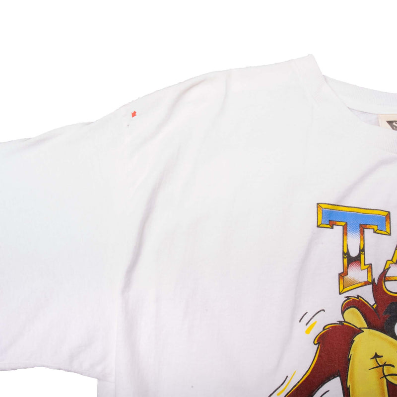 VINTAGE TAZ LOONEY TUNES  TEE SHIRT 1990 SIZE XL MADE IN USA