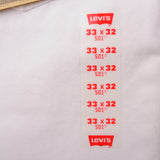 Beautiful White Levis 501 Jeans 1993 Made in USA.  Size on Tag 33X32  Back Button #524