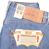 Beautiful Blue Levis 501 Jeans 1994  Size on Tag 30X30  Back Button #553
