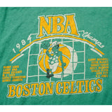 VINTAGE NBA BOSTON CELTICS TEE SHIRT 1984 SIZE XS