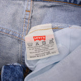 Beautiful Blue Levis 501 Jeans 1993   Size on Tag 38X32  Back Button #913
