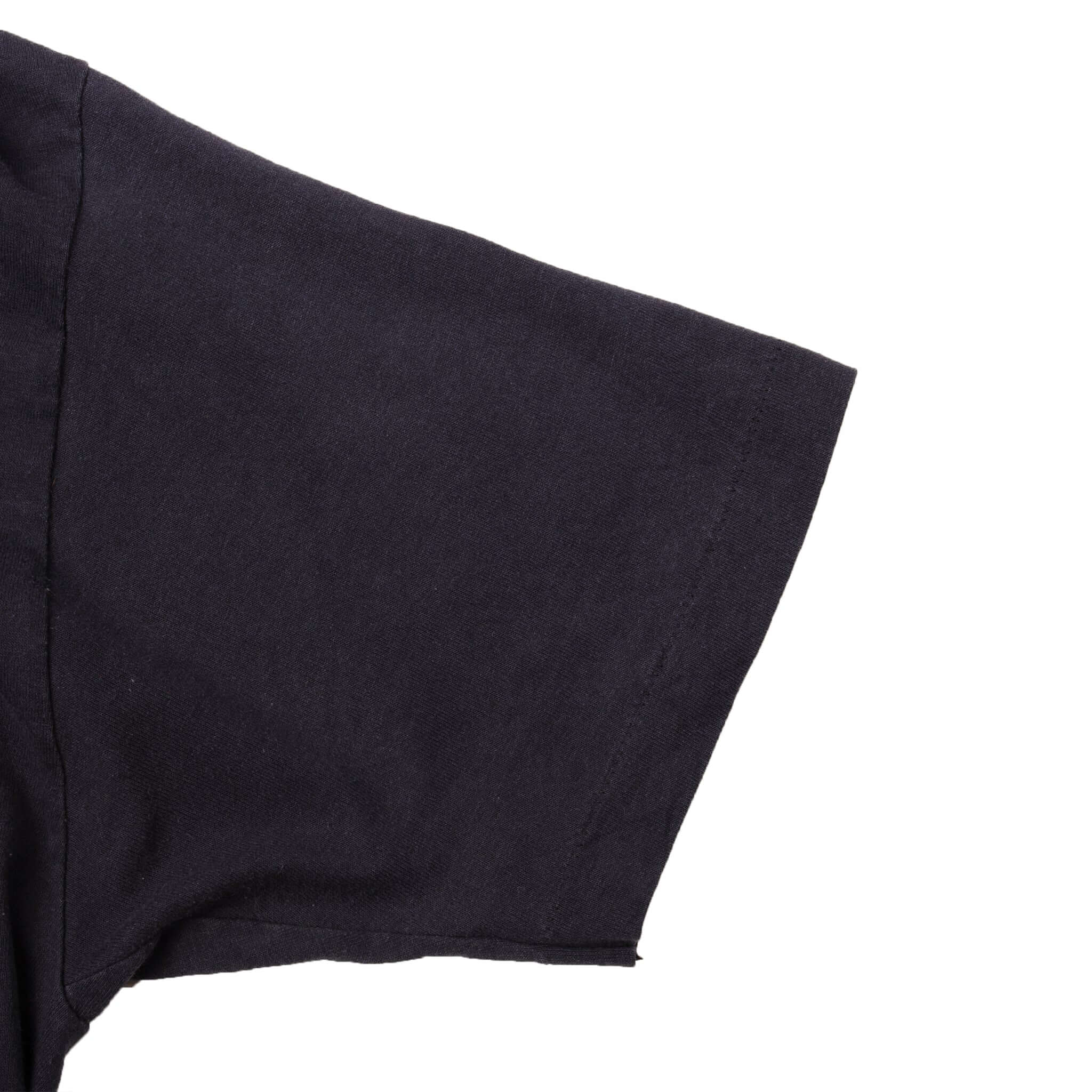 Vintage Black NBA Detroit Piston World Champion 1989-1990 Tee Shirt Size Large Made In USA. With Single Stitch Sleeves