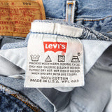 VINTAGE LEVIS 501 JEANS INDIGO 1990S SIZE W25 L30 MADE IN USA