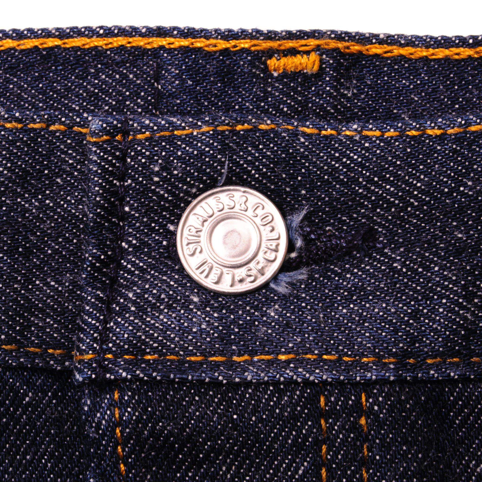 VINTAGE LEVIS 501 JEANS INDIGO 1990s SIZE W38 L32 MADE IN USA