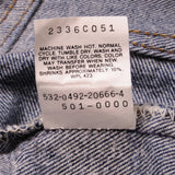 Beautiful Indigo Levis 501 Jeans 1988-1993 Made in USA with a very dark wash.  Size on Tag 42X33  ACTUAL SIZE 40X30  Back Button #532