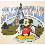 VINTAGE DISNEY SPLASH MOUNTAIN SWEATSHIRT 1989-1990S SIZE 2XL MADE IN USA