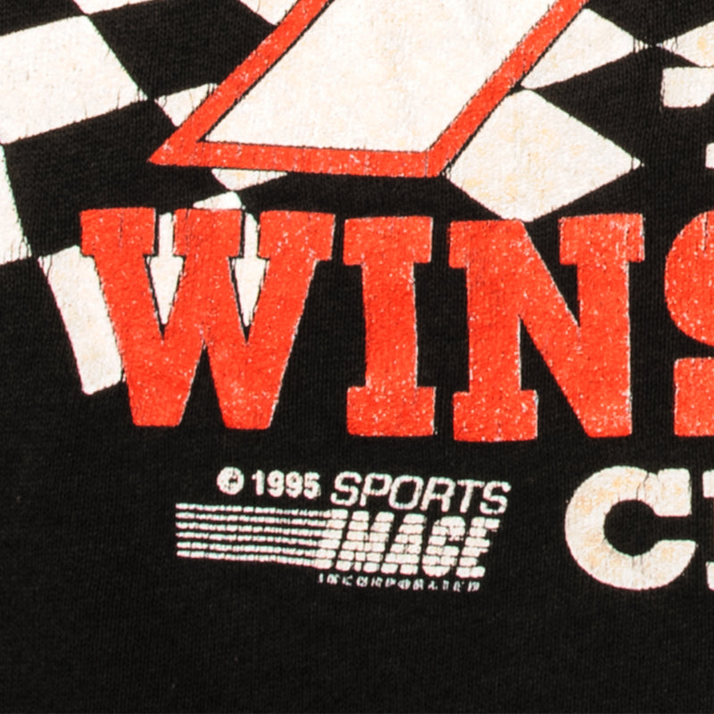 VINTAGE NASCAR DALE EARNHARDT SWEATSHIRT 1995 SIZE XL MADE IN USA