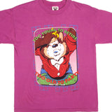 Vintage Mr Bear Too Young To Retire Too Old To Party Signal Artwear Tee Shirt 1993 Size Medium.