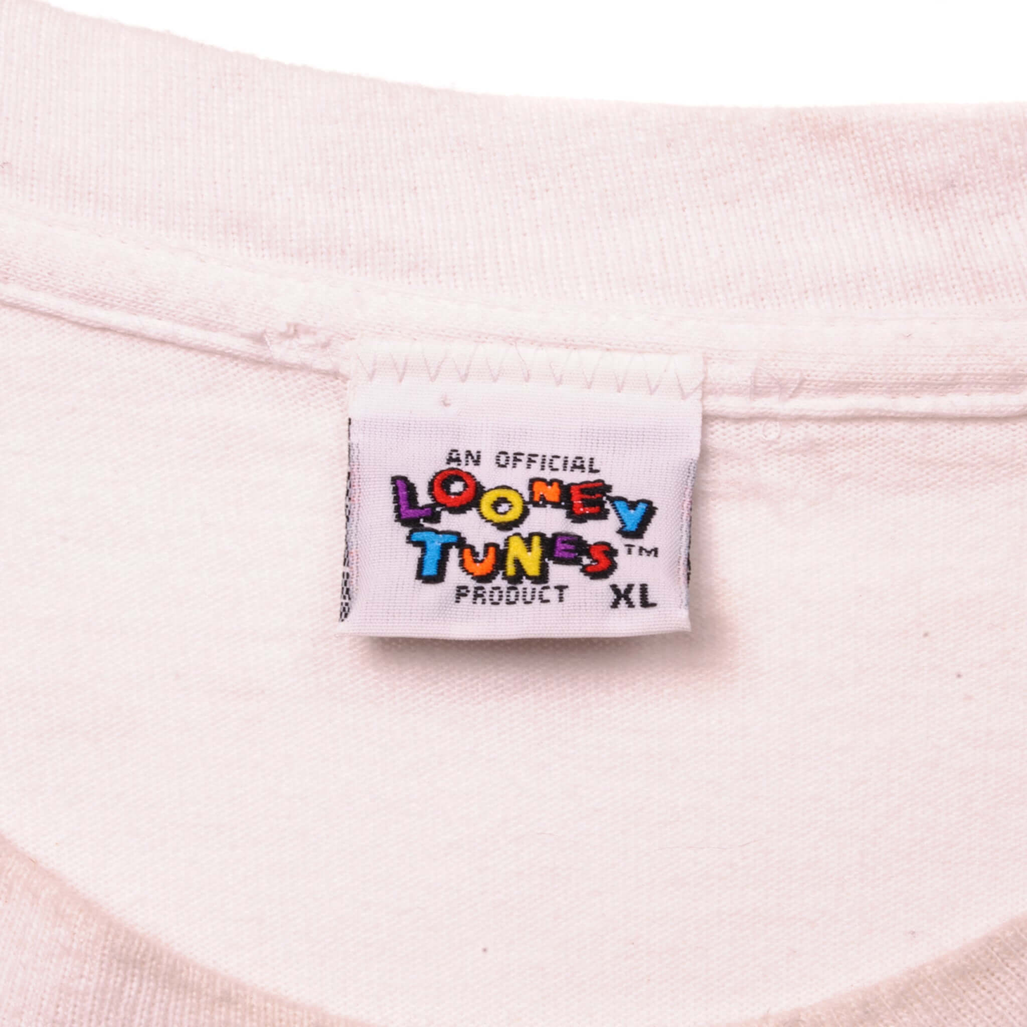 Vintage Label Tag Looney Tunes 1994 90s 1990s