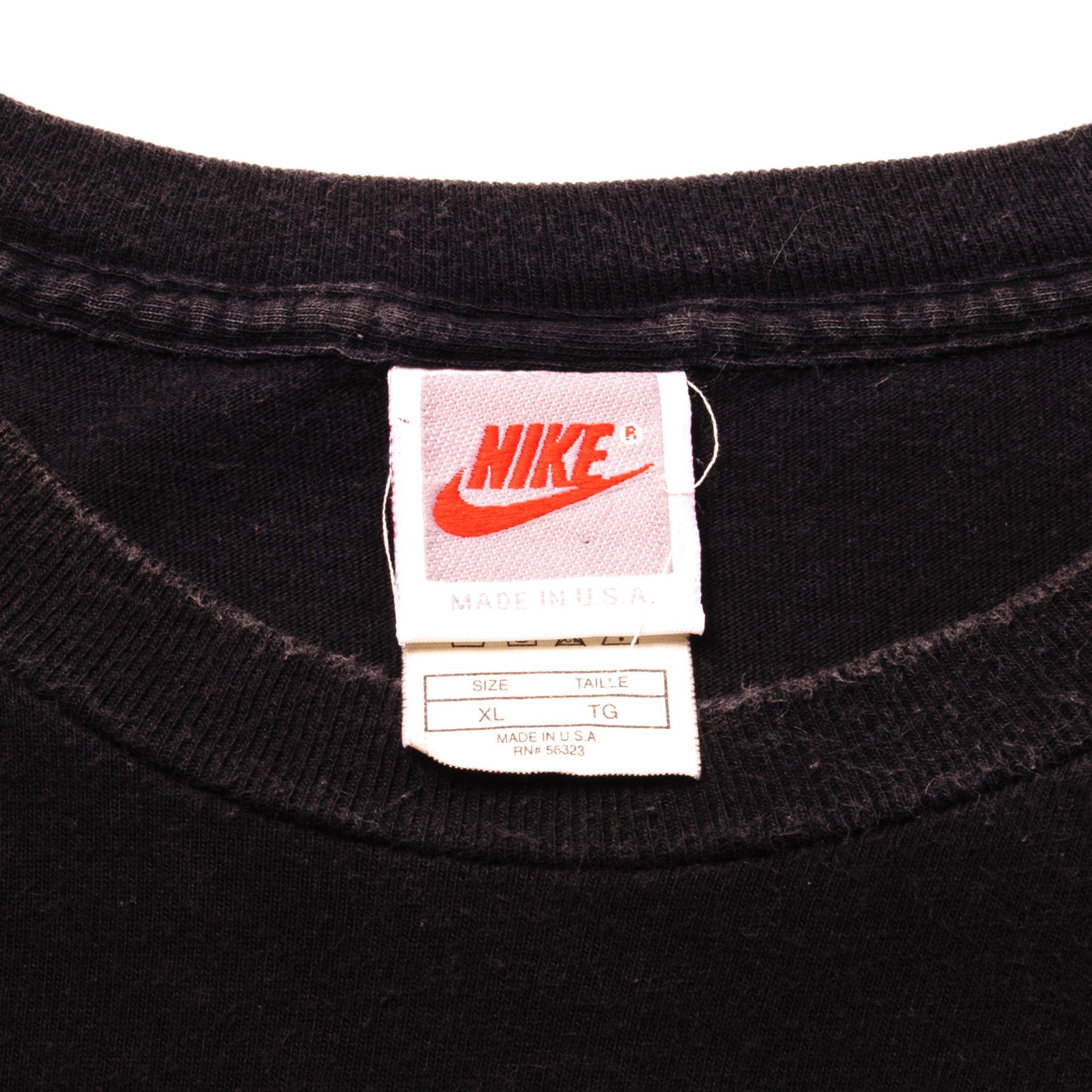 Vintage Deadstock Nike Air Jordan Tee Shirt 1987-1994 Size Large Made in USA