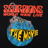 VINTAGE SCORPIONS WORLD WIDE LIVE THE MOVIE TEE SHIRT SIZE SMALL 1985