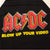 VINTAGE ACDC RAGLAN TEE SHIRT 1988 SIZE MEDIUM MADE IN USA