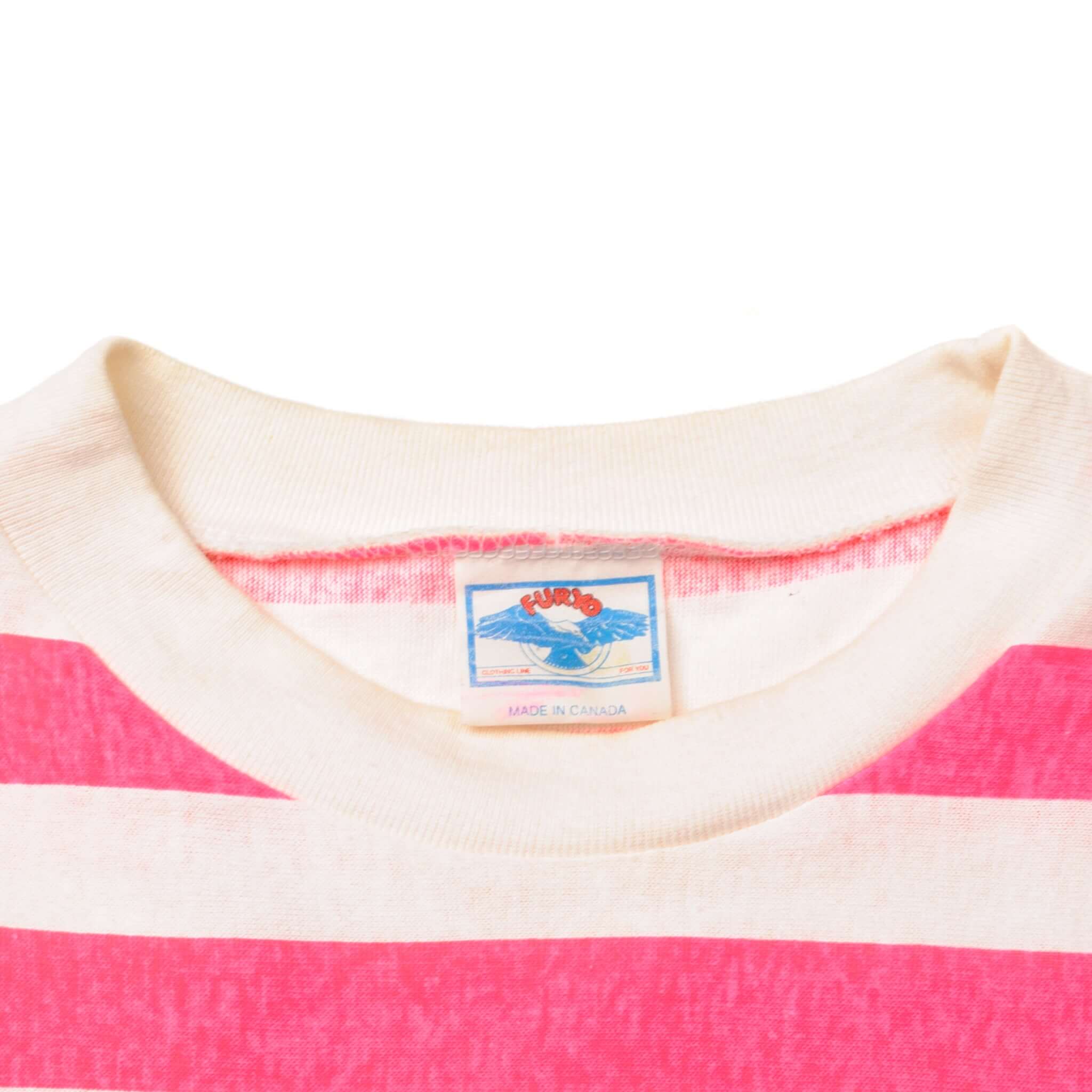 VINTAGE FURYO SURF LONG SLEEVES TEE SHIRT SIZE LARGE 1980s