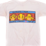 Vintage Keith Haring Fight Aids Tee Shirt 1990'S Size Small Made In USA.