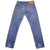 Beautiful Indigo Levis 501 Jeans Made in USA with a medium blue wash and some nice contrast between light and medium blue.  Size on Tag 32X34  ACTUAL SIZE 32X34  Back Button #524A