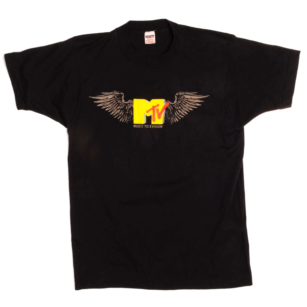 VINTAGE MTV TEE SHIRT 1989 SIZE MEDIUM MADE IN USA Vintage rare usa