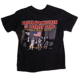Vintage Bruce Springsteen And The E Street Band Hanes Tee Shirt 1985 Size Small Made In USA with single stitch sleeves.