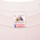 Vintage Label Tag Fruit of the Loom 1992 90s 1990s