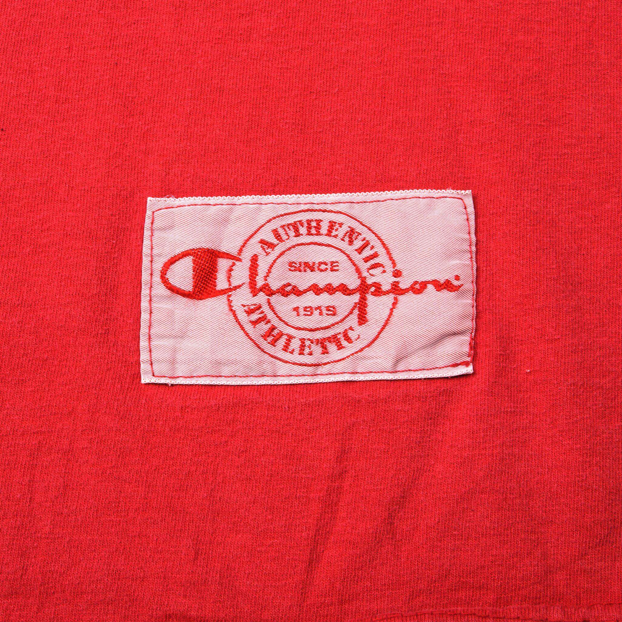 VINTAGE CHAMPION TEE SHIRT 1990-MID 1990S SIZE MEDIUM MADE IN USA