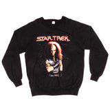 Vintage Star Trek Keep On Trekking Sweatshirt 1989 Size Large Made in USA.