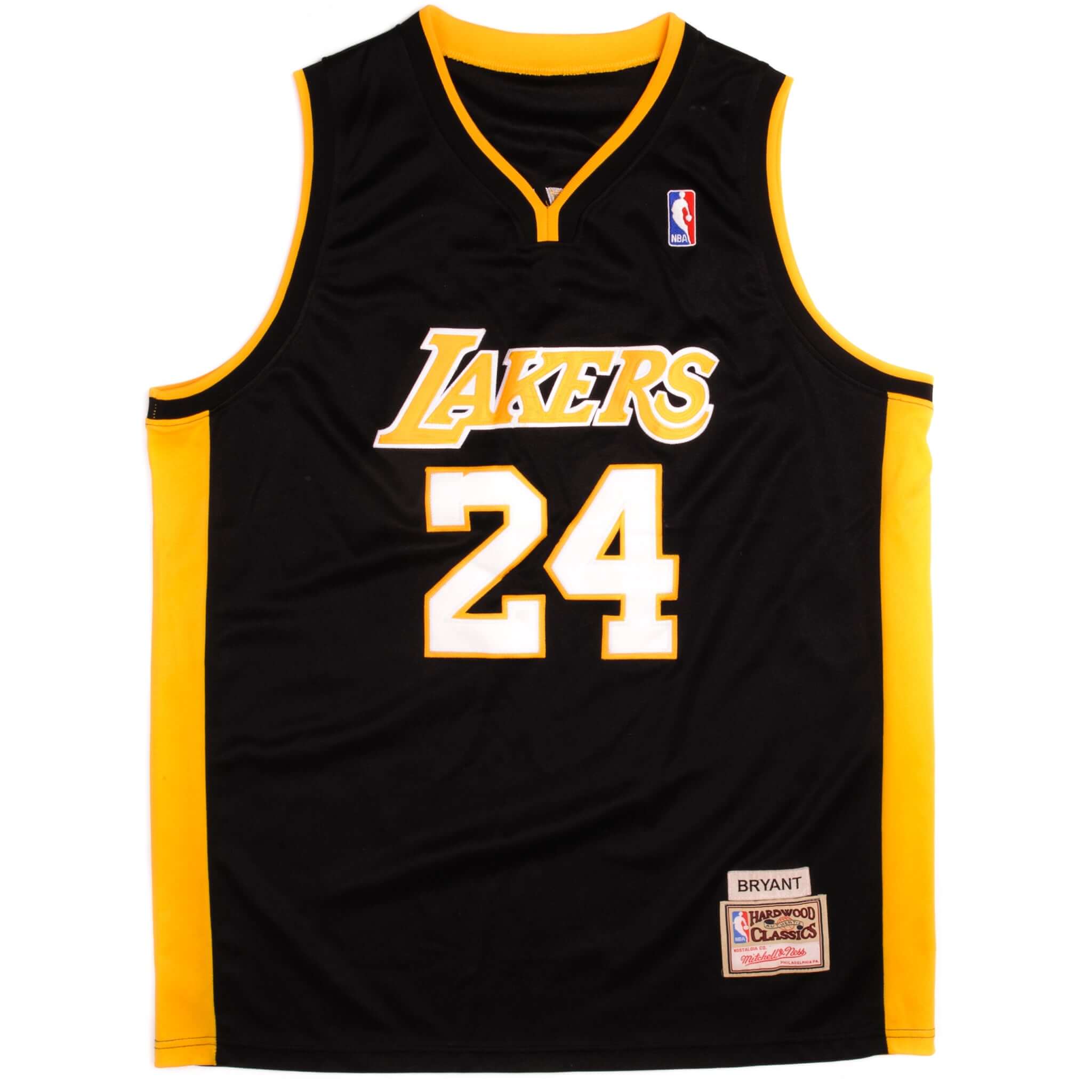 Vintage Hardwood Classics NBA Lakers #24 Bryant Jersey size 2XLarge.