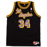 Vintage Nike Team NBA Los Angeles Lakers Shaquille O'Neal #34 Jersey Size XLarge 1990's.